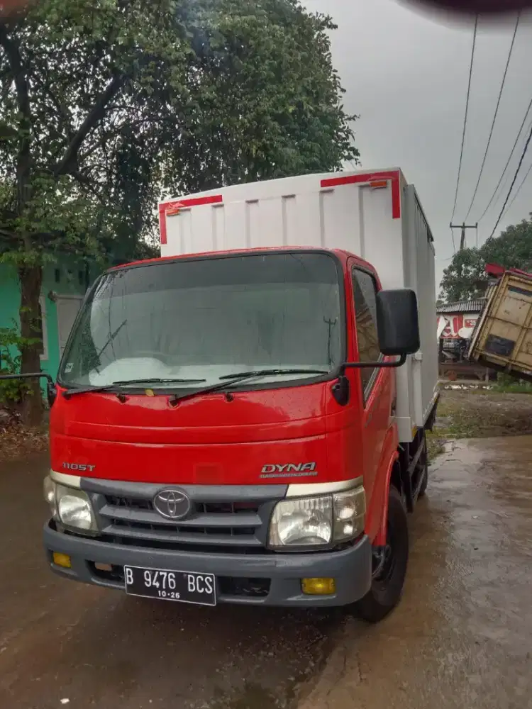 CAKEP !  BOX JUMBO 12,5 CBM TOYOTA DYNA ST 2016 ENGKEL BOX