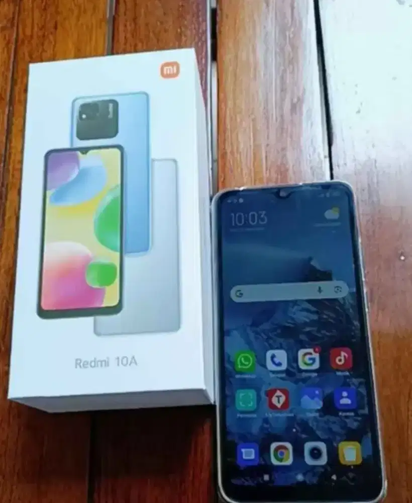 redmi 10a 4 64 fullset