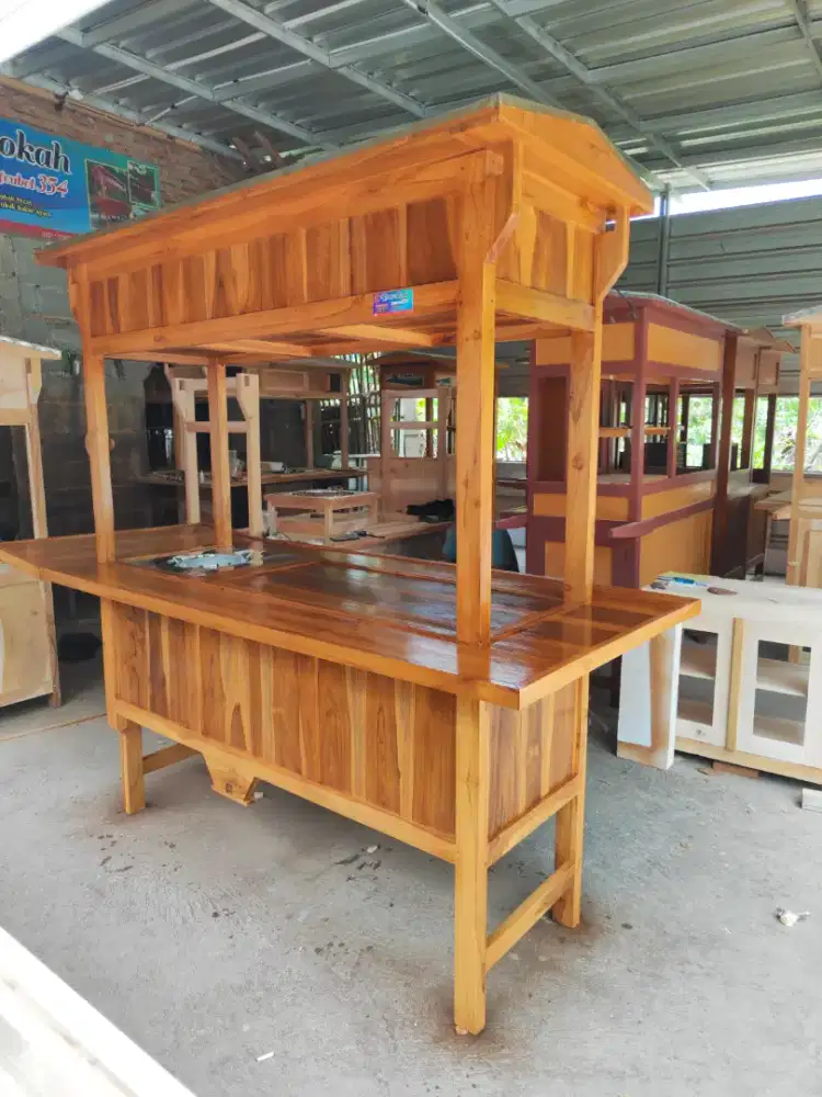 Jual Gerobak Angkringan, Bakso, Mie Ayam, Bubur, Sate, Soto, Pecel dll