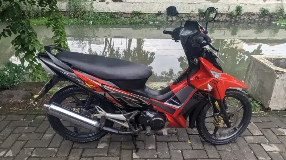 Supra X 125cc 2010 Cw Dobel Brake Mesin TOP