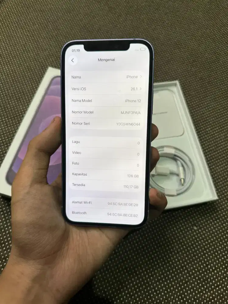 iPhone 12 128gb Resmi Ibox