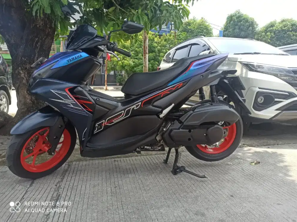 Aerox Cyber city 2024 lengkap full original masih kaya baru.