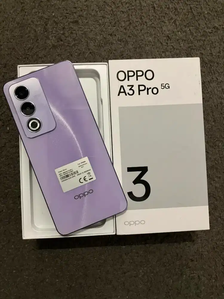 Oppo A3 Pro 8/256 5G Mulus Fullset
