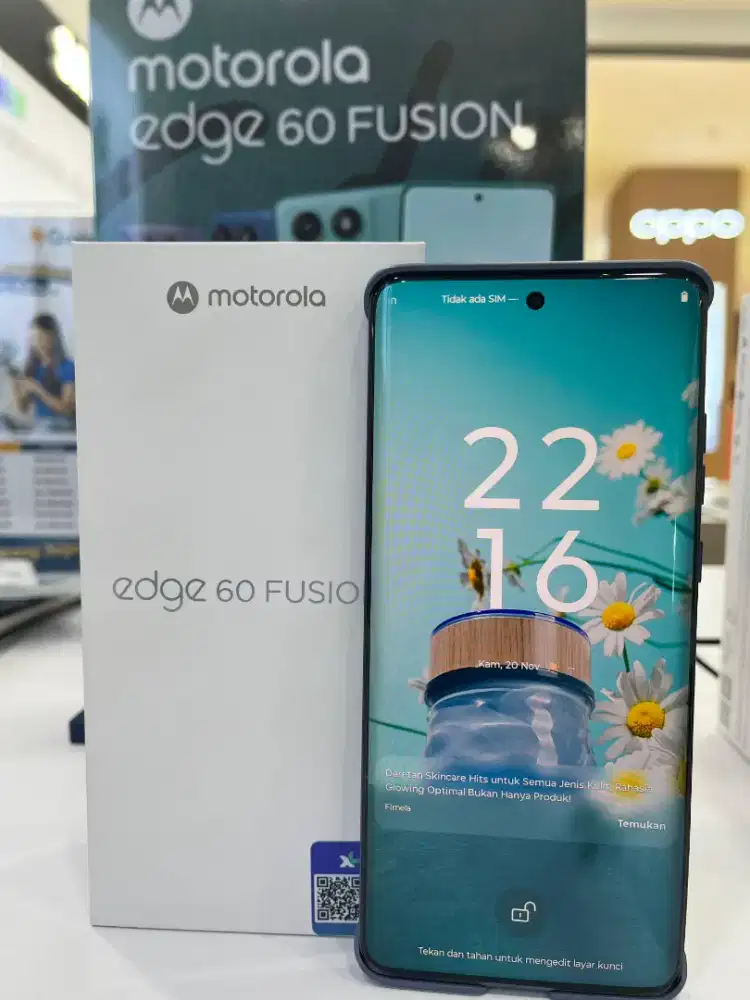 MOTOROLA EDGE 60 FUSION 5G (BARU) GARANSI NASIONAL 1 TAHUN
