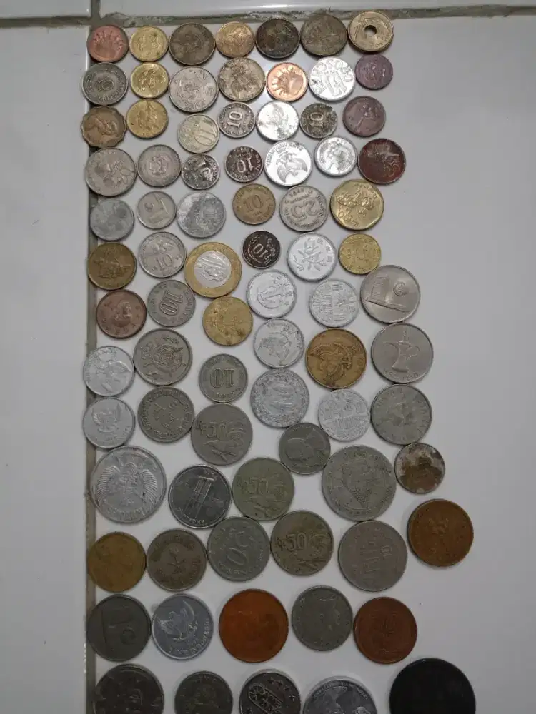 Mata uang coin dari beberapa negara