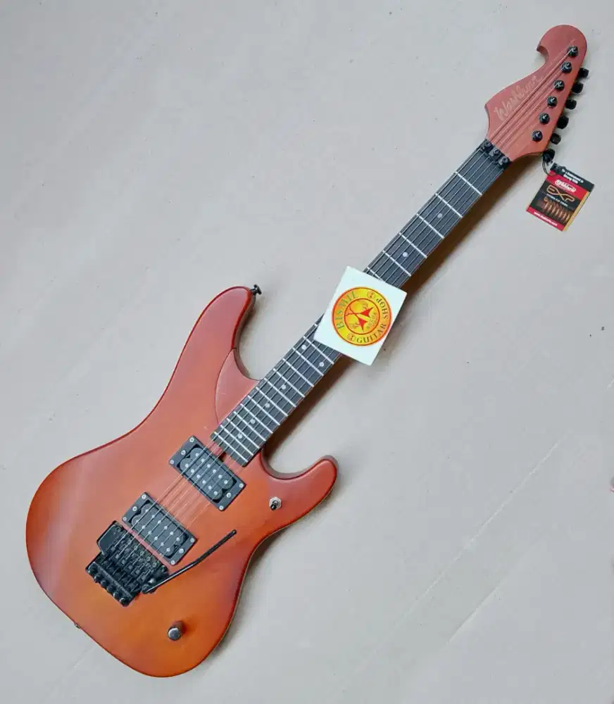 Gitar WAHSBURN N4 Nuno Bettencourt Series custom Pream Active Baru