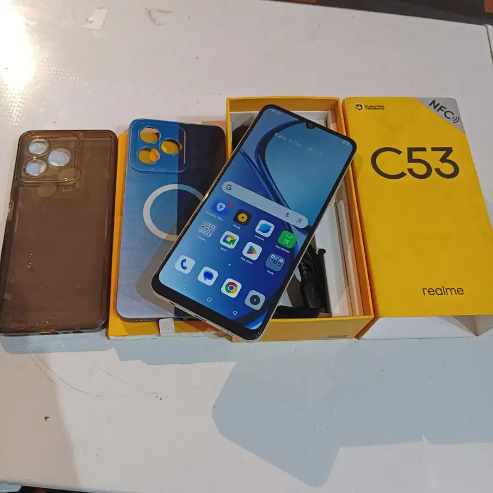 REALME C53 6+6)128 FULLSET ORI SEGEL