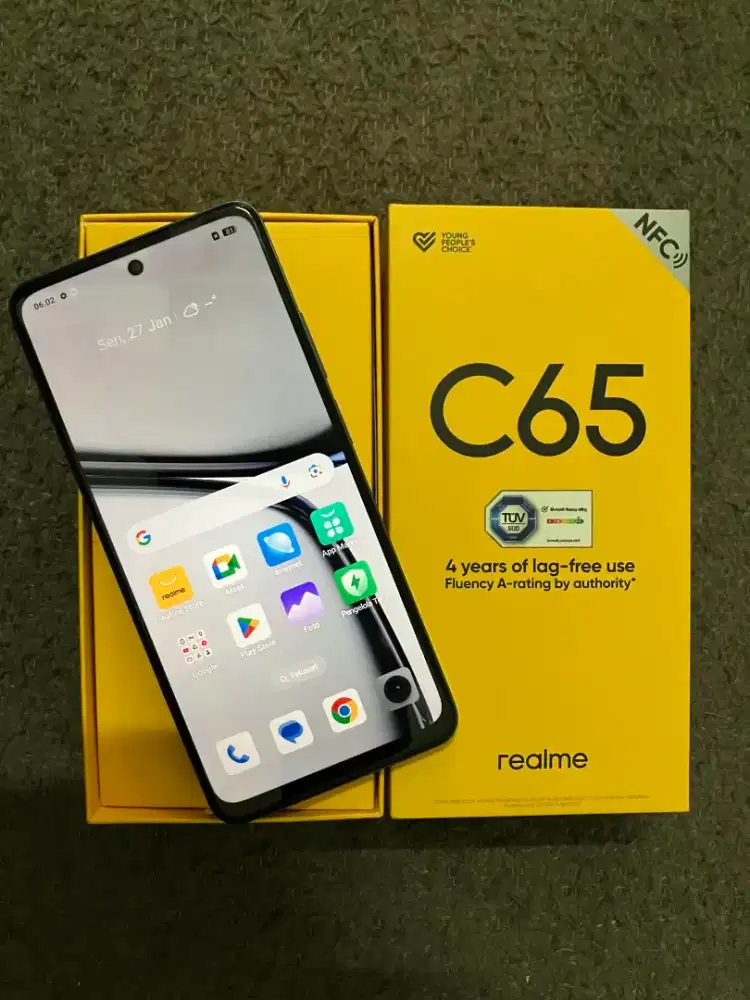 Realme C65 8/128 Mulus Fullset