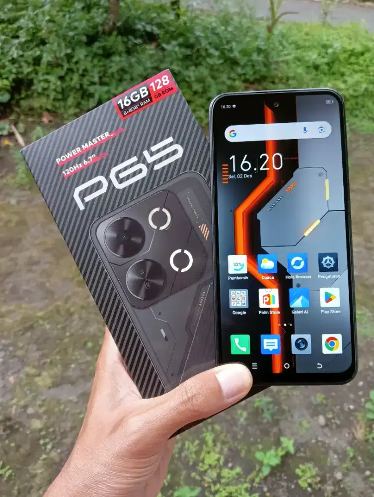 ITEL P65 Gaming (8+8/128) keluarga Infinix