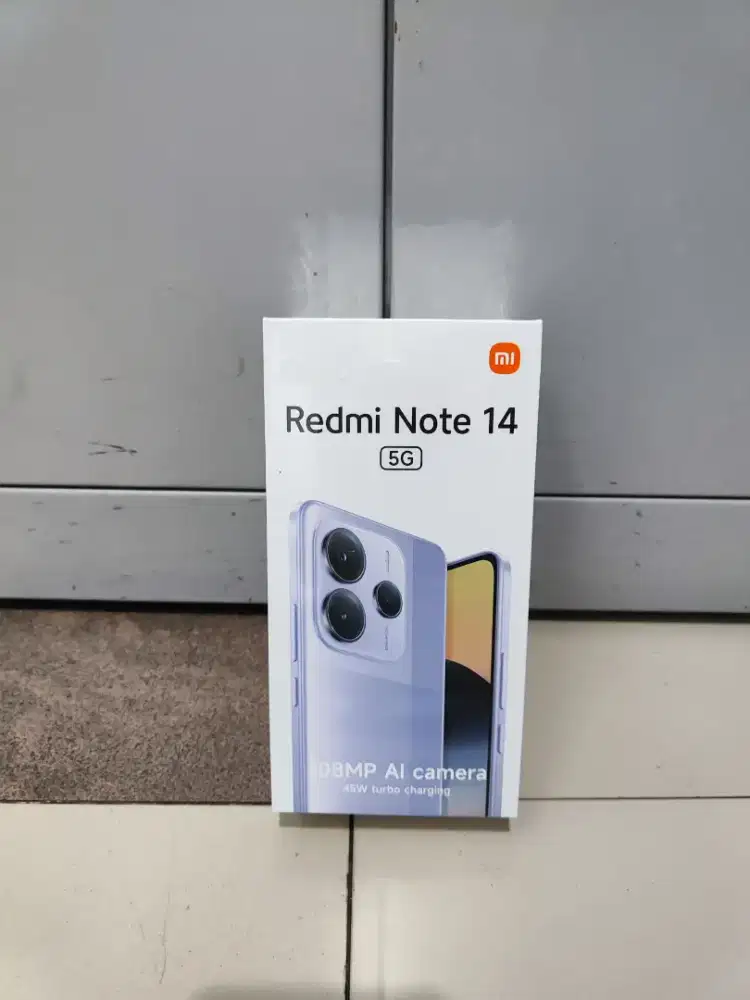 Redmi Note 14 5g 8/256 Baruu!!