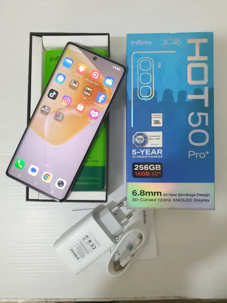 Infinix Hot 50 pro plus 8/256gb fullset
