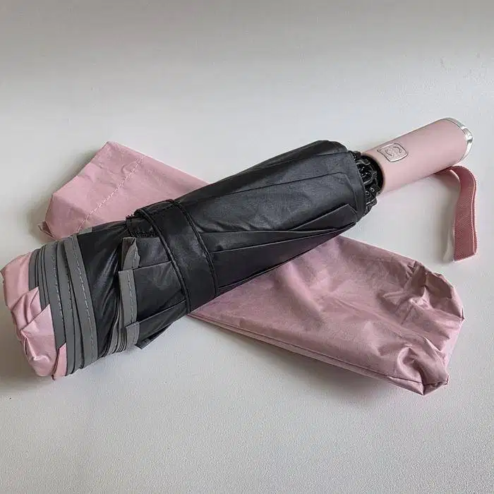 payung reverse klik otomatis ukuran besar diameter 103cm warna pink