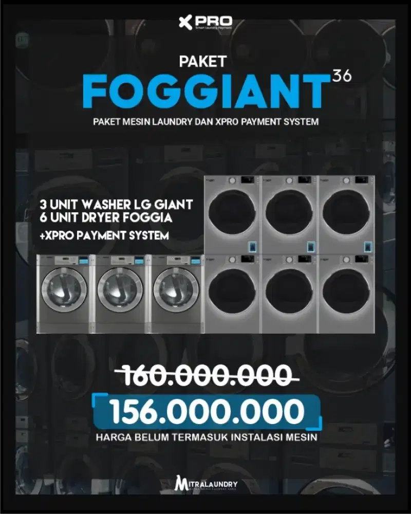 PAKET FOGGIANT 36 dari XPRO