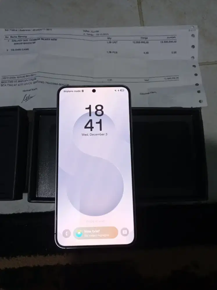 Di jual : handphone merk samsung S25 8/256