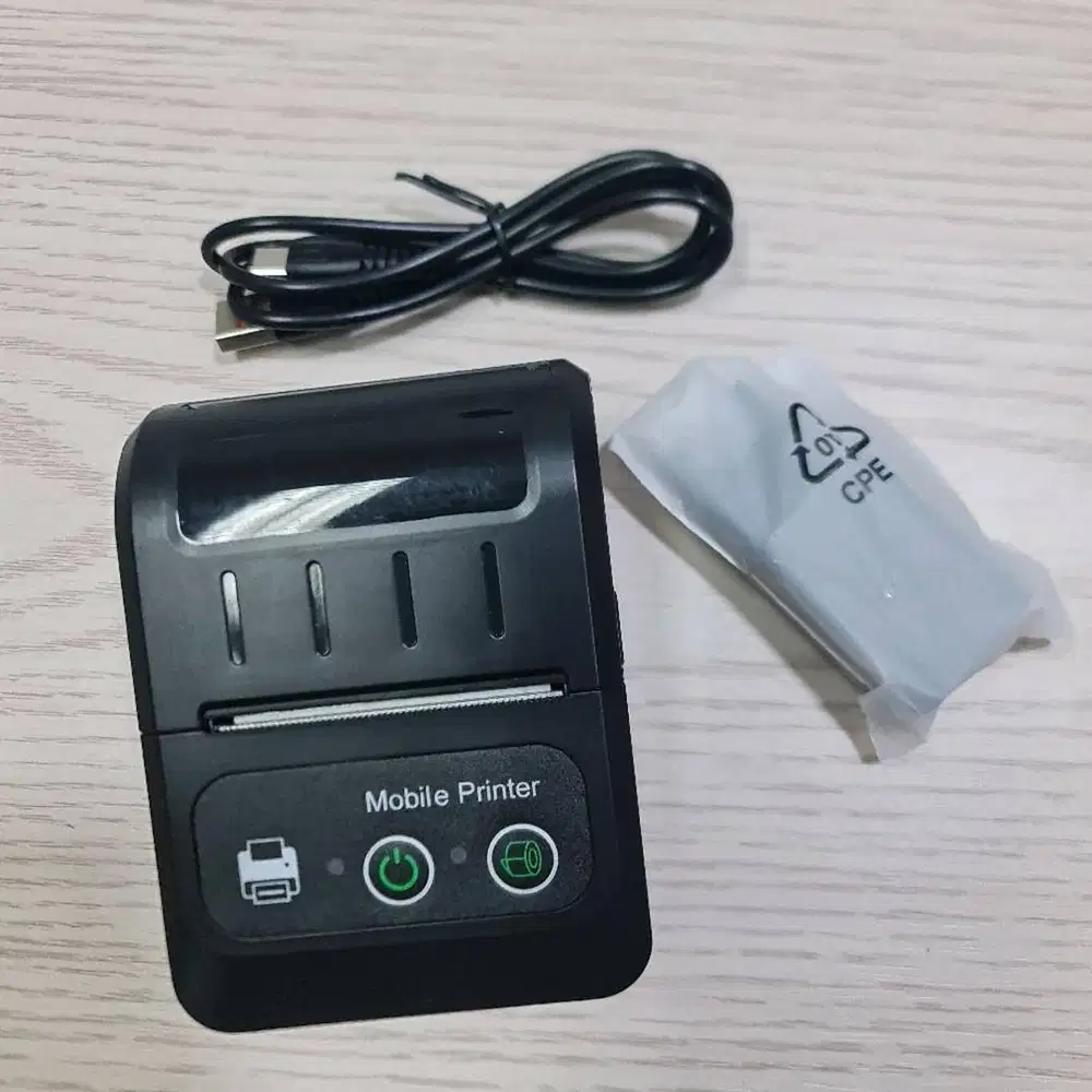 printer thermal bluetooth 58mm VSC 58B 1500mah Black