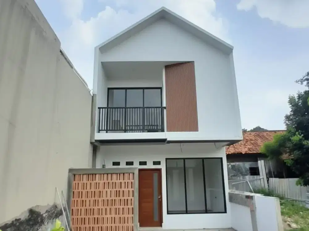 rumah 2 lantai harga 500 juta an free biaya-biaya, 10 menit tol jatiasih