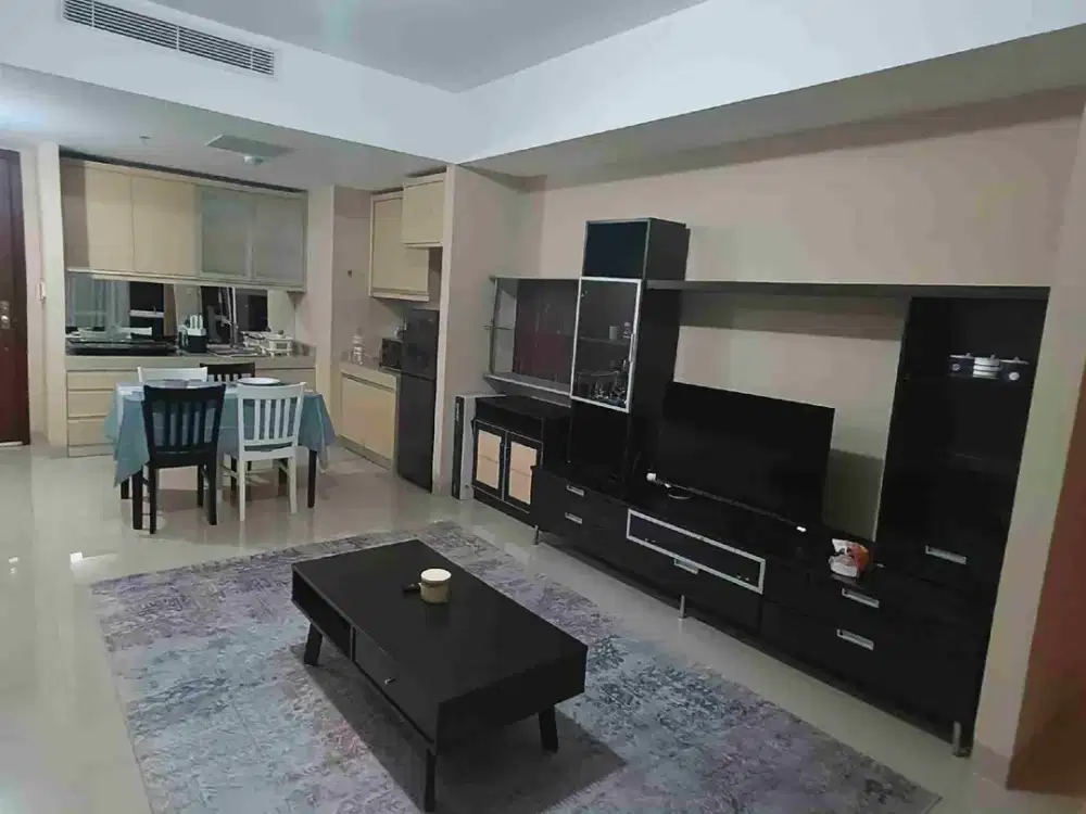 Apartment U Residence 1, type 1 bedroom dan 1 ruang tamu full furnish, view golf. murah banget