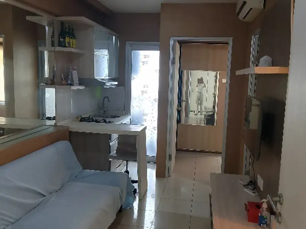 Disewakan Apartemen 2 BR Semifurnish green bay Pluit