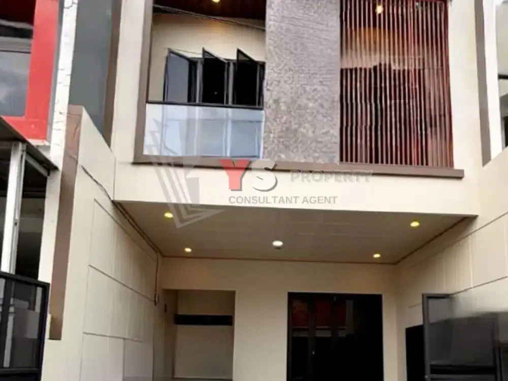 ZN76 Rumah Baru Mewah Modern Rawamangun Jakarta Timur