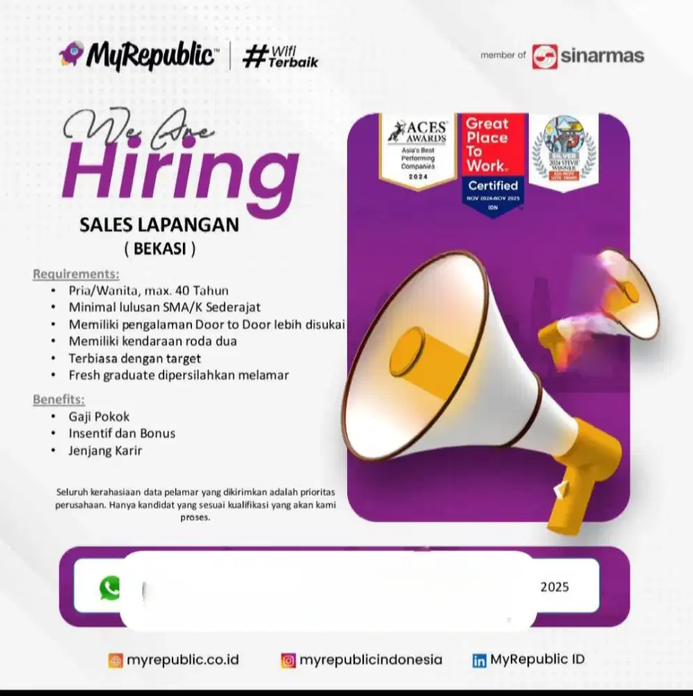 Sales wifi Myrepublic