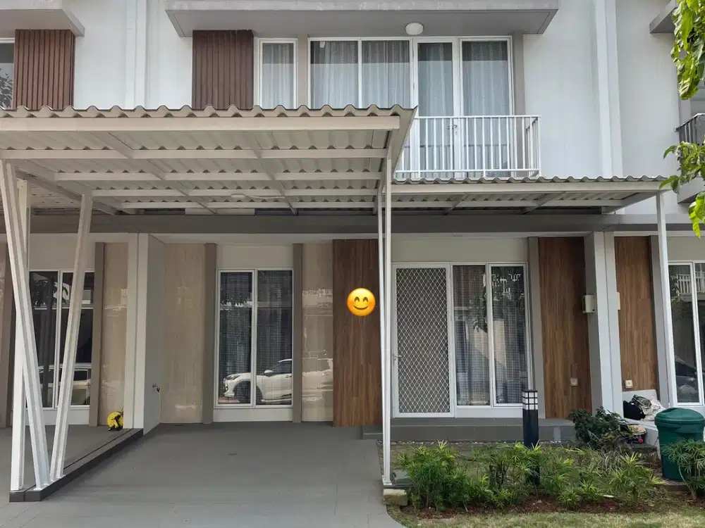 Rumah Full Renov Semi Furnish Cluster Nara Village Gading Serpong