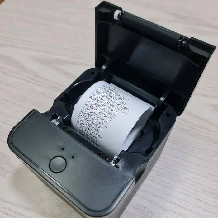 printer struk thermal bluetooth 58mm VSC 58UT USB Bluetooth hitam