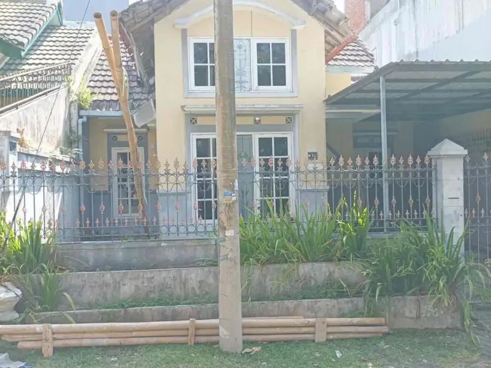 Dijual Cepat Rumah Lama Hitung Harga Tanah di Griyashanta Suhat Dekat Kampus UB Kota Malang