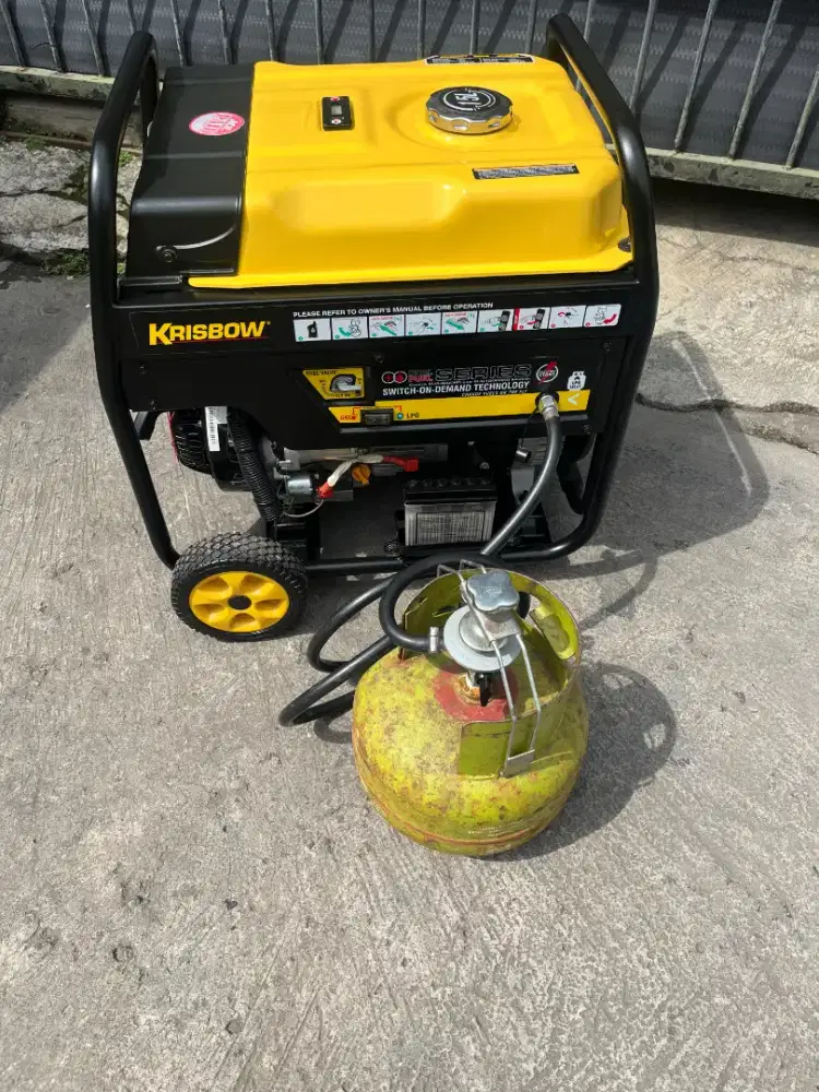 Genset Krisbow KRPL 35.kondisi 99% .