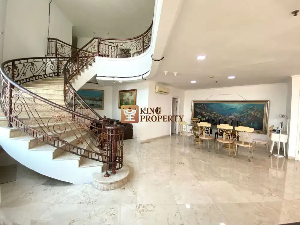 Jangan Lewatkan! Penthouse Like Home 2 Lantai 255m² Langka di Mitra Bahari Apartment City View