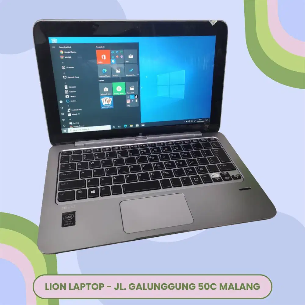 RAM 8GB SSD 256GB Touchscreen HP Elite X2 1011 G1 Tablet [04|12]