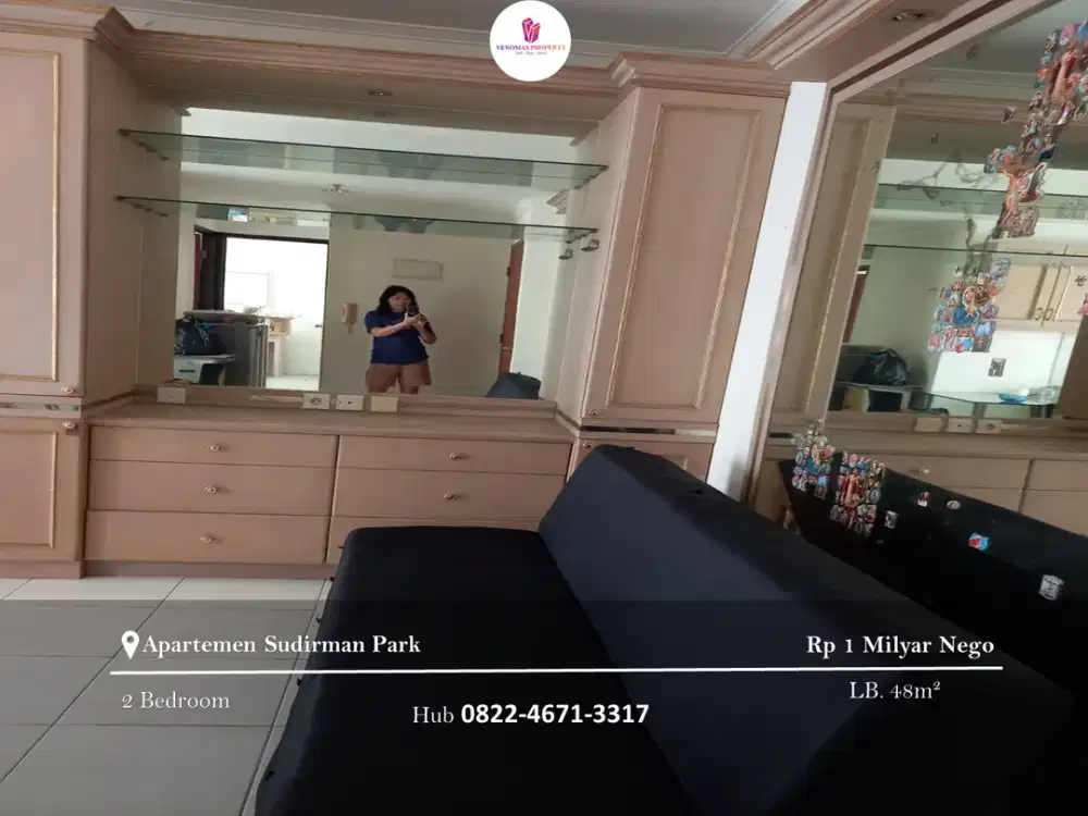 Dijual Apartement Sudirman Park 2BR Full Furnished Tower A