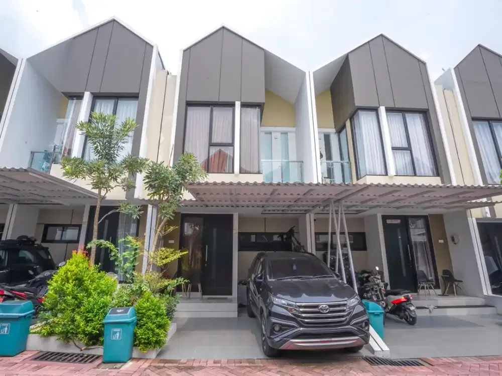 Rumah 2 Lt SHM Hadap Utara dekat Pintu TOL Cibubur 2 Siap KPR J-35095