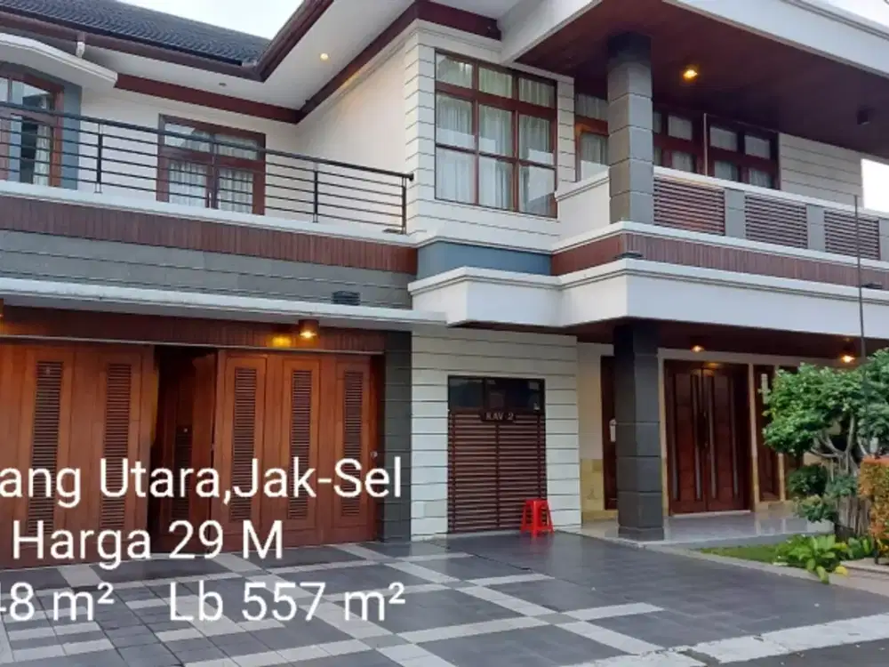 Rumah Cantik dalam Komplek di Kemang Jakarta