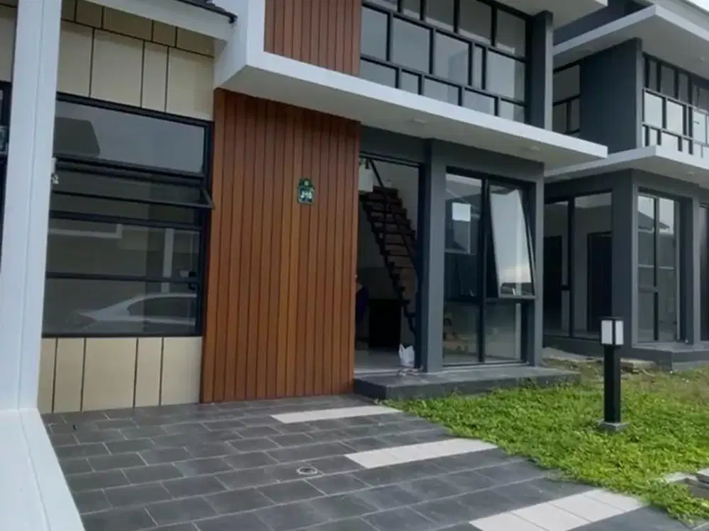 Rumah Hadap Utara 15 Mnt ke Stasiun Cisauk SHM Siap KPR J-34751