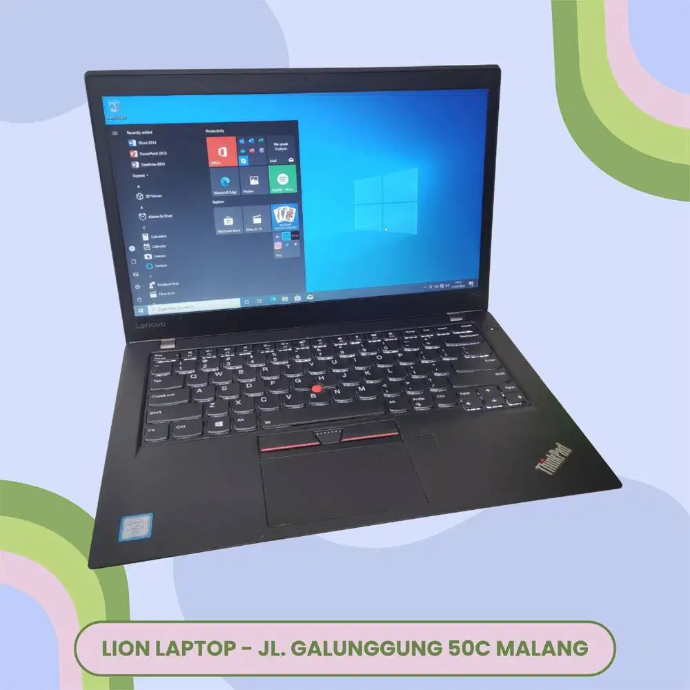 RAM 8GB SSD 256GB Core i7 SLIM Lenovo Thinkpad T470s [04|12]