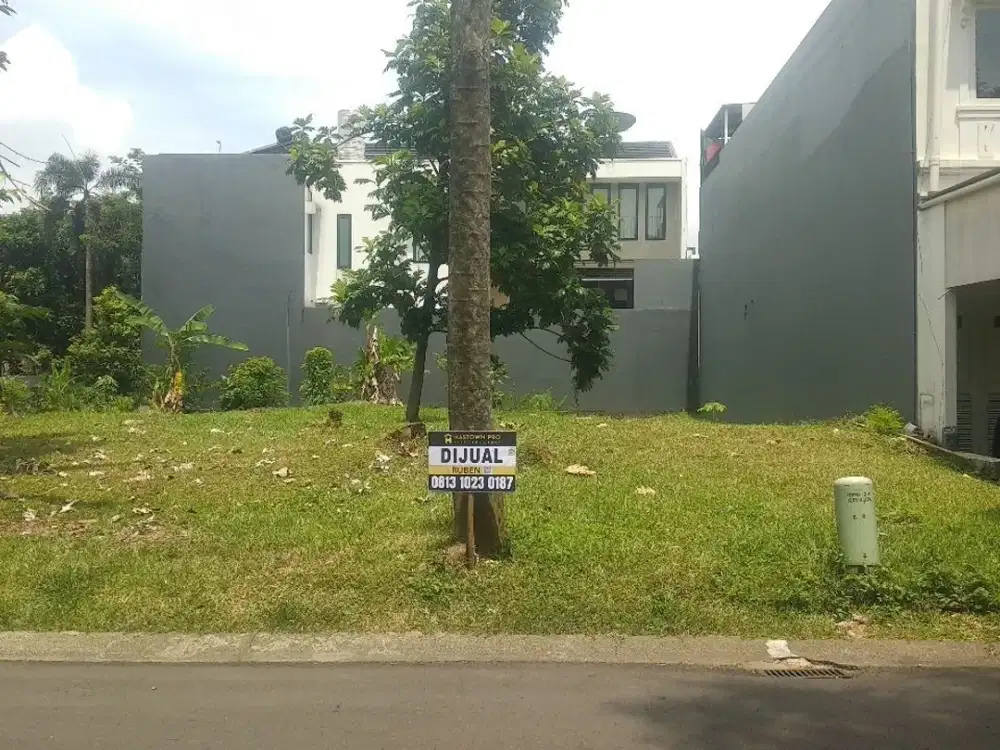 Dijual tanah kavling di Taman Giri Loka cluster premium hoek BSD City