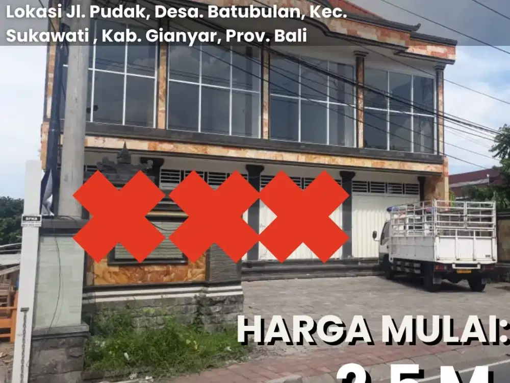 FOR SALE RUJKO AT GIANYAR