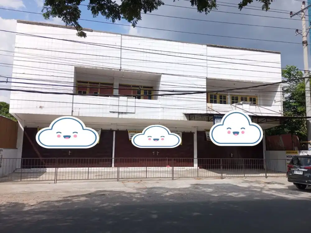 Ruko disewakan di Jl Dlopo Solo Baru dekat dengan RS Indriati dan RS Dr Oen Solo Baru