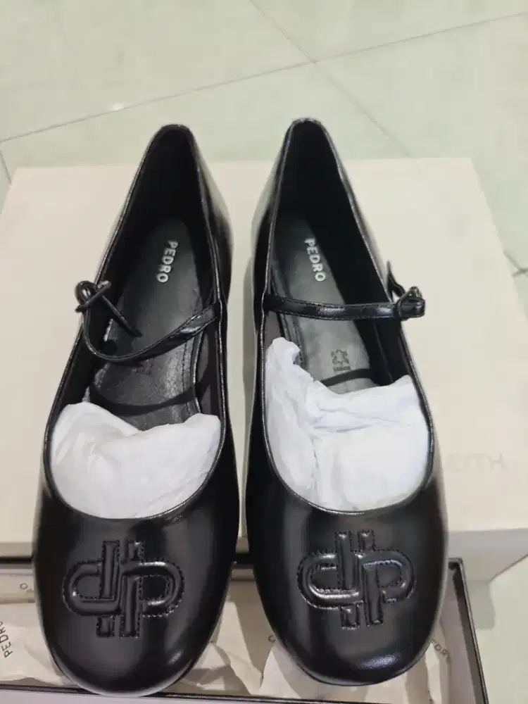 New Sepatu pedro ori size 38.5 kulit asli