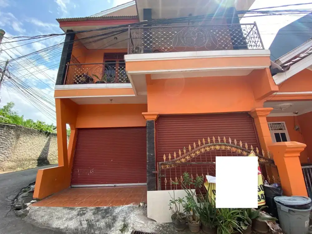 Rumah SHM 2 Lt Hadap Timur 16 Mnt ke Mall Cijantung Siap KPR J-35358