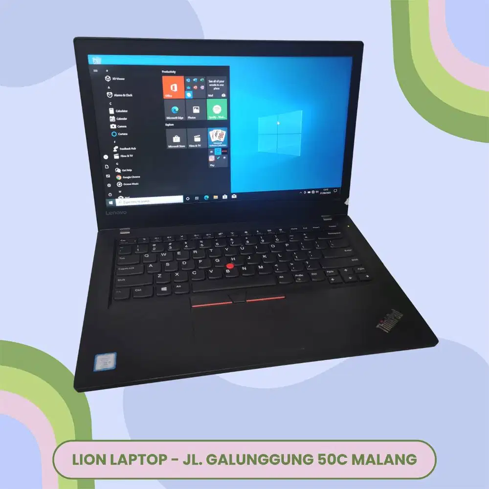 RAM 16GB Core i5 Gen7 SSD 256GB Lenovo Thinkpad T470 [04|12]