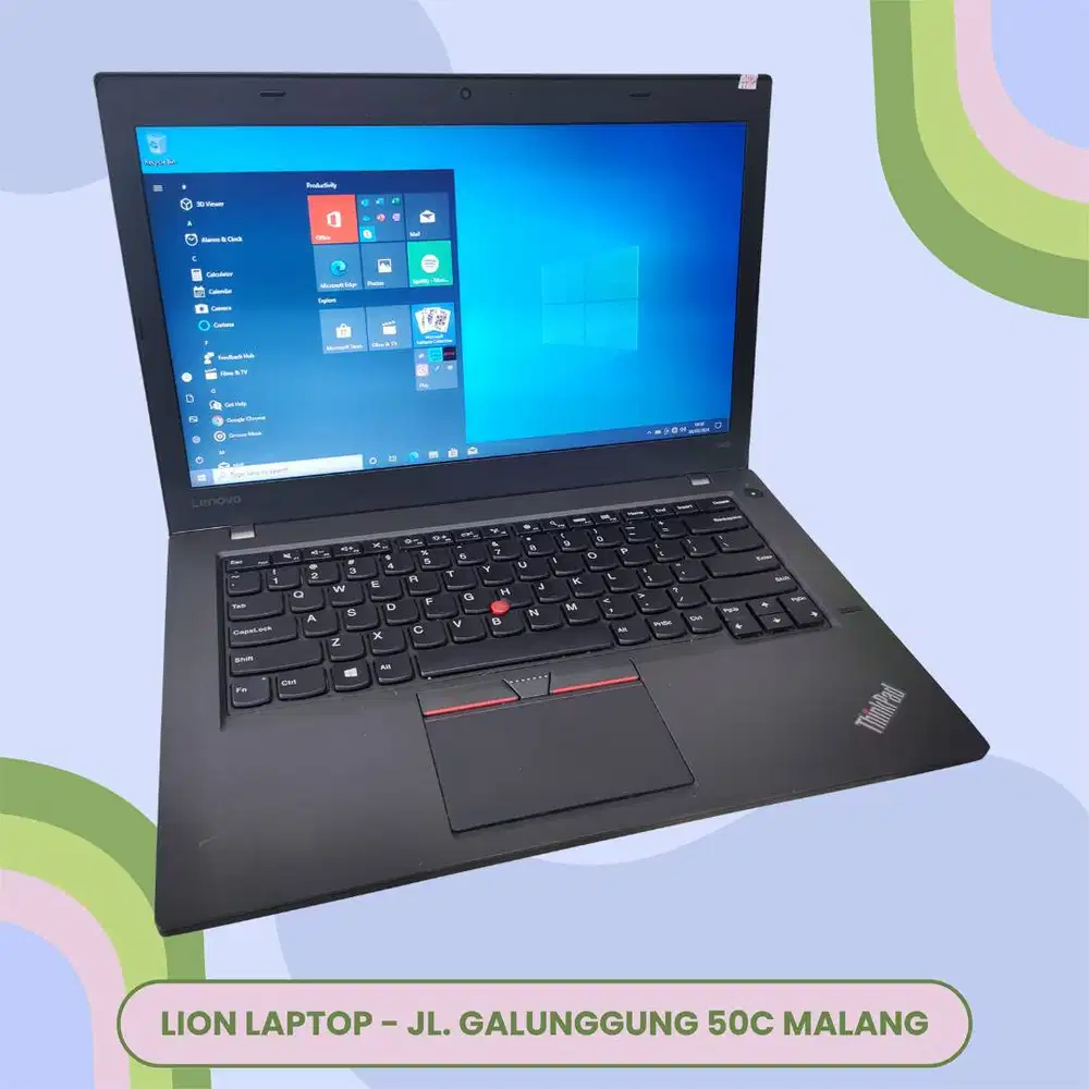 RAM 8GB Core i5 SSD 256GB Lenovo Thinkpad T460 [04|12]