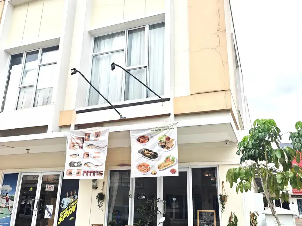 Ruko Hook Gading Serpong Pisa Grande Cantik siap pakai Tangerang