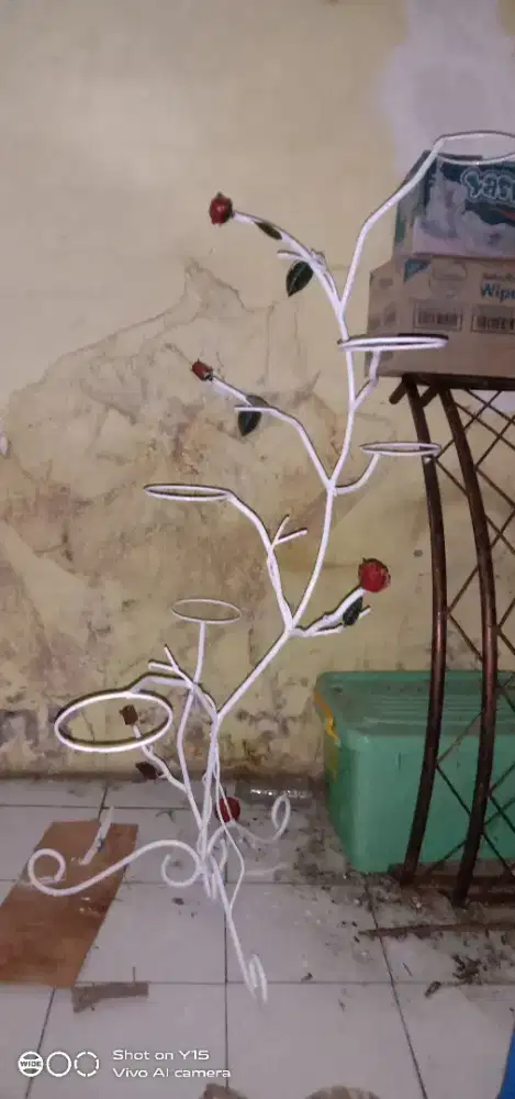 Dijual Pot besi tinggi 150 cm