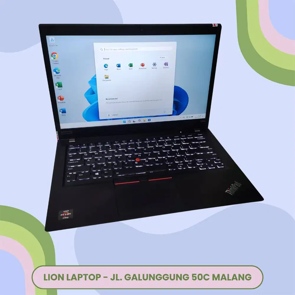 AMD Ryzen 7 PRO 4Ghz 16/256 VGA 2GB Lenovo Thinkpad T495s [04|12]