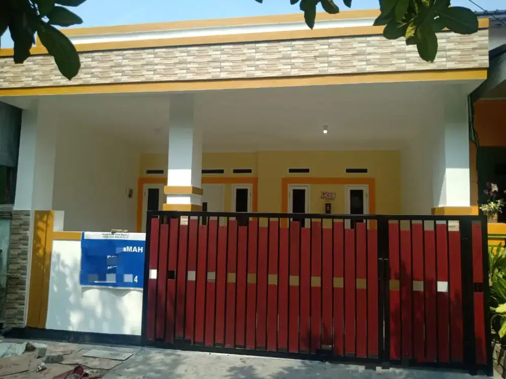 DIJUAL RUMAH MODERN 1 LANTAI DENGAN TANAH LUAS 60M IDAMAN KLUARGA
