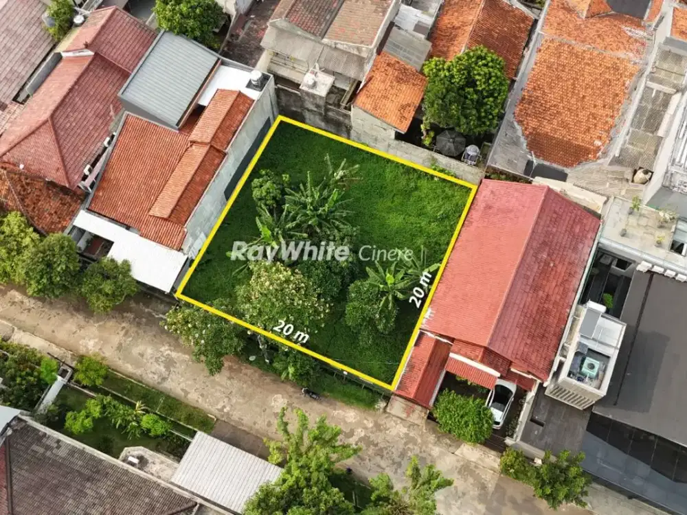 Cinere mega cinere tanah kavling luas 400 dekat ke tol brigif dan mrt