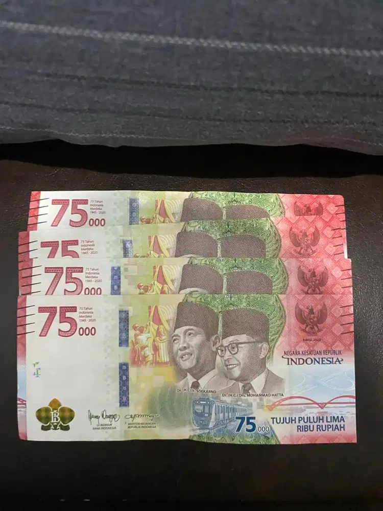 Jual uang 75.000