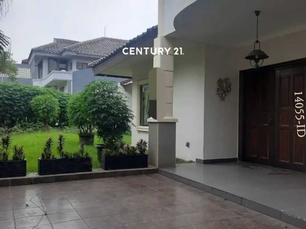 Rumah Luas Asri Depan Taman Di BIntaro Jaya Sektor 6