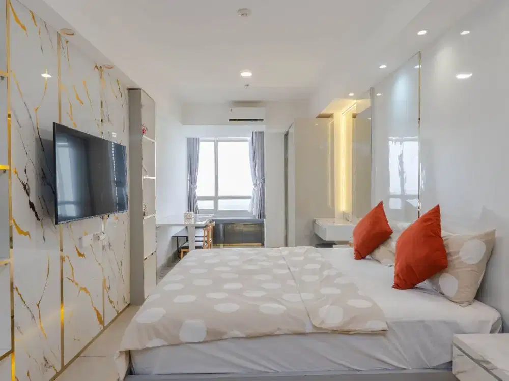 Disewakan Apartment Skandinavia Tipe Studio Mewah Fully Furnished Dekat Bandara di Kota Tangerang